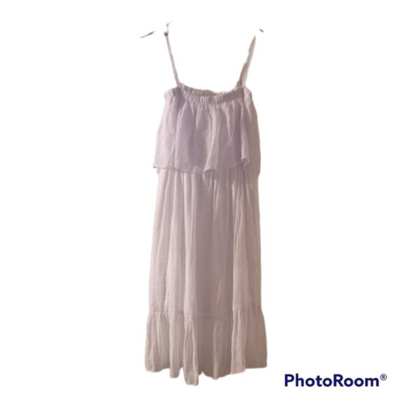 India Boutique Sleeveless Lined Sundress w/ layered bust OS (Looks Small) - Picture 3 of 7